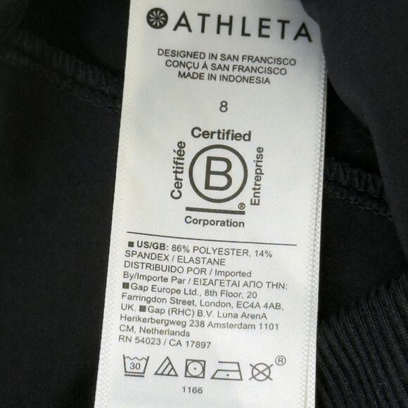 Athleta Brooklyn Mid Rise Ankle Pant Womens Sz 8 Performance Athleisure - Picture 8 of 11